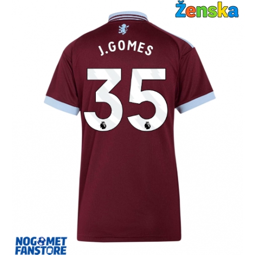 Aston Villa Joao Gomes #35 Domaci Dres za Ženska 2026-27 Kratak Rukav